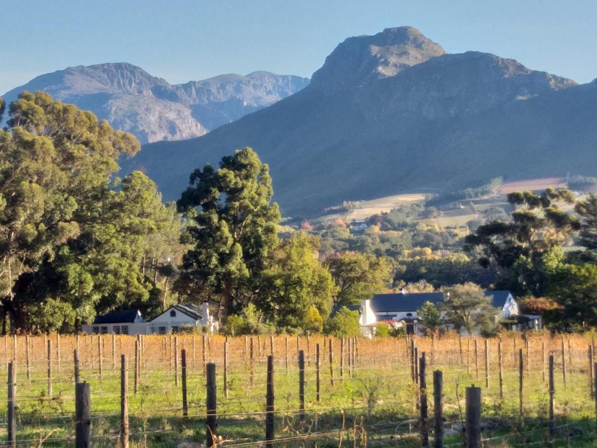 L'Auberge Chanteclair Franschhoek Exterior foto