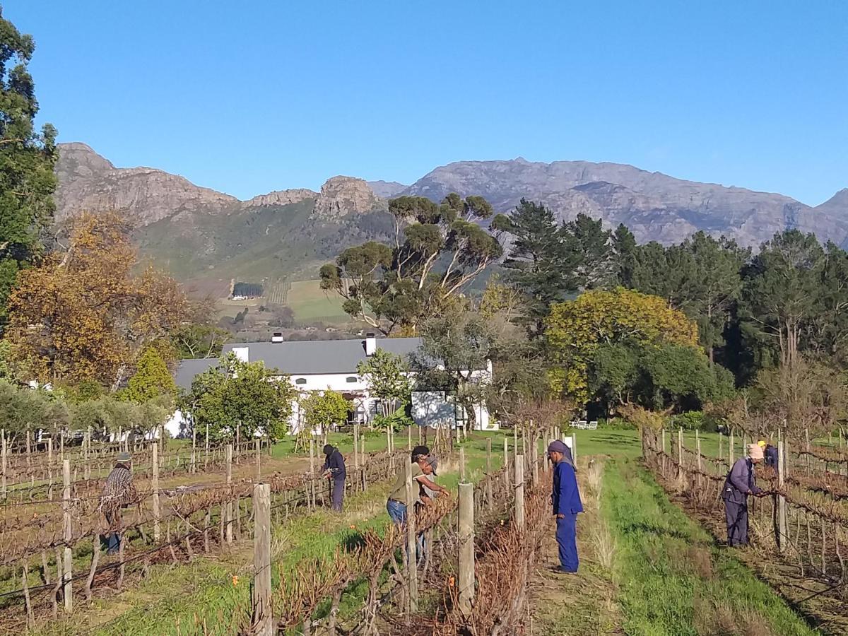 L'Auberge Chanteclair Franschhoek Exterior foto